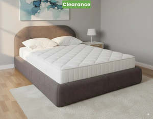 Beds Bedroom: NZ made Eclipse Queen Bed Frame - Floor Model