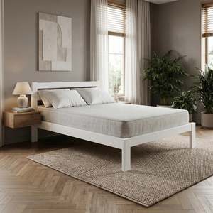 Beds Bedroom: Bella King Single Bed White