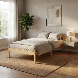 Supreme King Single Wooden Bed