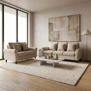 PureLoom 3 + 2 Lounge Suite Linen Beige