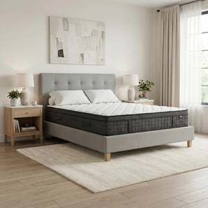 Regency Bed Frame Linen Grey