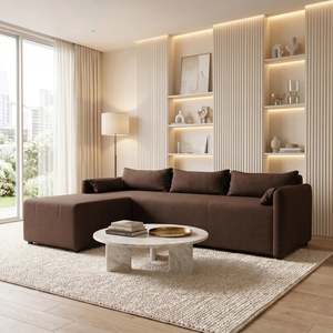 NZ Made Deseo 4 Seater With Chaise Corner Sofa