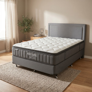 Single: SleepMax Posture Elite Medium Mattress + NZ Made Eco Bed Base