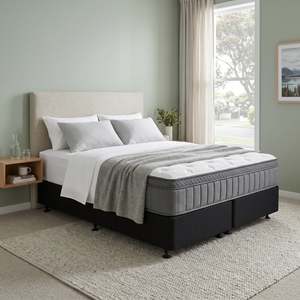 Single: SleepMax PP Pro Mattress + NZ Made Eco Bed Base