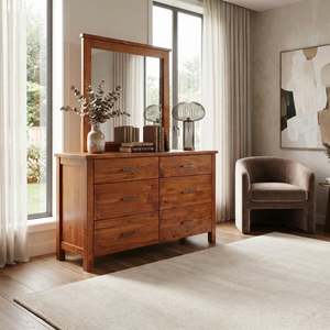 Dressers: Bella 6 Drw Dresser