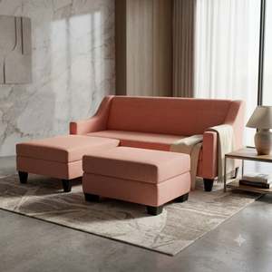 NZ Made Milano Accent 3 Seater With Chaise Sofa