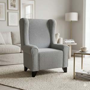 NZ Made Rome Wingback Accent Chair