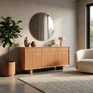Dining: Preston 3 Doors 3 Drw Buffet