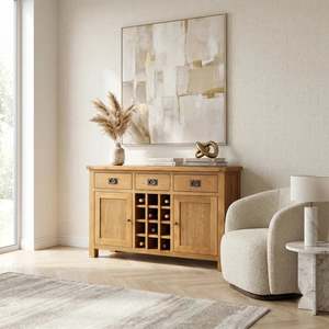 Dining: Richard Buffet With Wine Rack