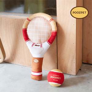 Play: 🎾 Tennis Racket and Ball Toy [Red]
