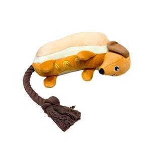 Tug Toys: 🌭 Hot Dog Dachshund Rope Toy
