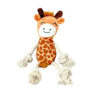 🦒 Giraffe Rope Dog Toy