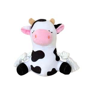 🐄 Cow Rope Dog Toy