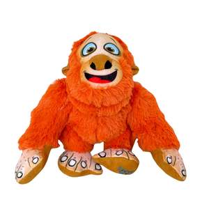 Tug Toys: 🦧 Happy Tails Squeaking Rope Orangutan Dog Toy