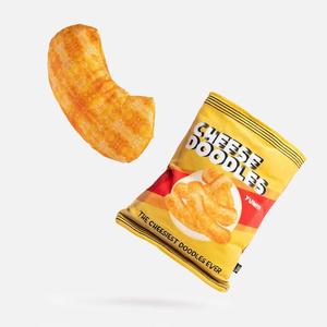 Play: 🧀Barkalicious 2-in-1 Toy [Cheese Doodles]