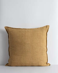 Clearance: Cassia Sand Square Cushion
