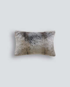 Dark Moody: Silver Marten Oblong Cushion