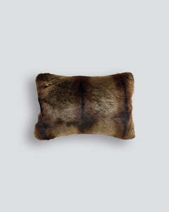 Warm Rustic: Red Lemur Oblong Cushion