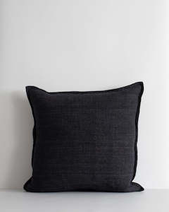 Flaxmill Cushion Collection: Flaxmill Black Cushion
