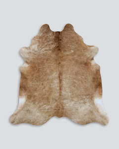Natural Hides: Meadow Natural Solid Cowhide