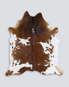 Cowhides: Classic Cowhide - Brown/White