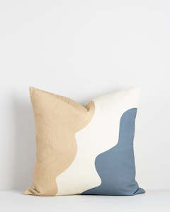 Coastal: Ruffle Cushion