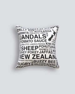 New Zealand Inspired: Kiwi Icons Cushion