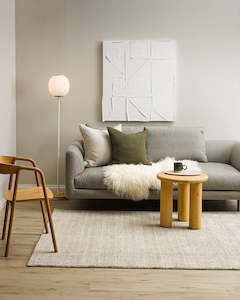 Baya Floor Rugs: Emmett Pumice Floor Rug