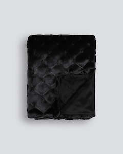 Valentina Black Throw