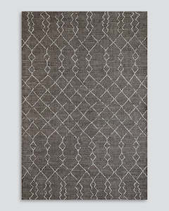 Global Influence: Aruba Graphite Floor Rug