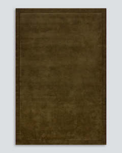 Baya Timeless Luxe Floor Rugs: Norfolk Olive Floor Rug