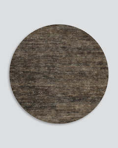 Baya Refined Texture Floor Rugs: Fairbanks Fossil Round Floor Rug