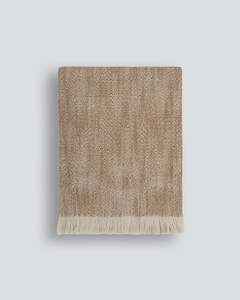 Pure Wool Throws: Perendale Cinnamon Throw