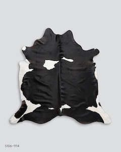 Campo Cowhide Black/White