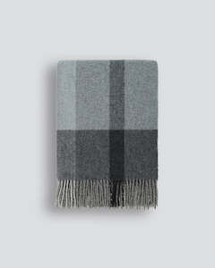Pure Wool Throws: Brunswick Storm Blue Throw