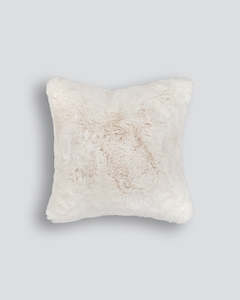 Textured: Pelage Ivory Cushion