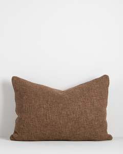 Textured: Cyprian Cocoa Lumbar Cushion