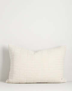 Velvets: Turner Ecru Cushion