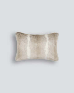 Heirloom New Season: Silver Rabbit Rectangular Cushion