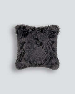 Grey Owl Square Cushion