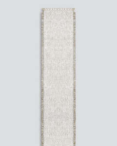 Hallway Entrance Mats: Ulster White/Natural Floor Runner