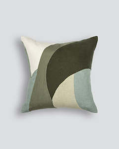 Ollo Cushions: Ellis Olive Cushion