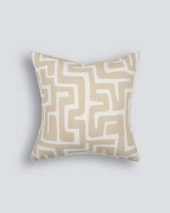 Ollo Cushions: Luxor Ivory/Ecru Cushion