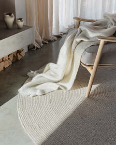 Tairua Natural Straw Floor Rug