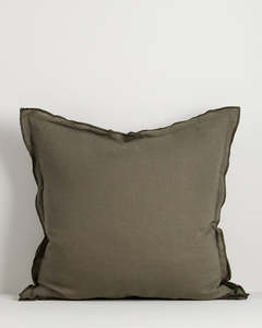 Linden Olive Cushion