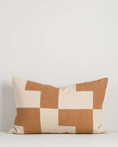 Kiln Oat/Caramel Cushion