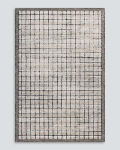 Ollo: Enzo Black/Ivory Floor Rug