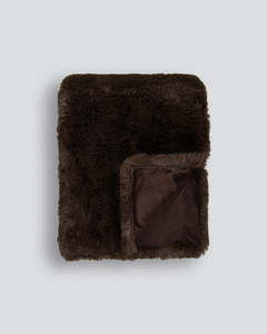 Ollo: Pelage Chocolate Throw