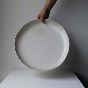 htf_exclude: XL Platter - satin white