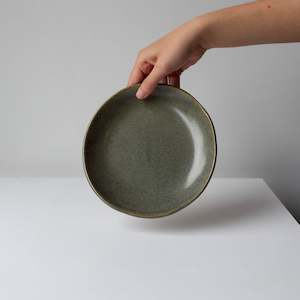 Plates: Side plate - Kelp green